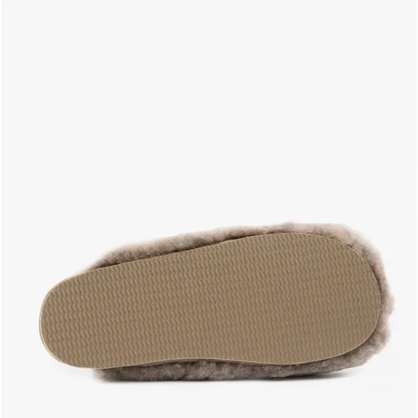 Shepherd JENNY Womens Sheepskin Mules Stone