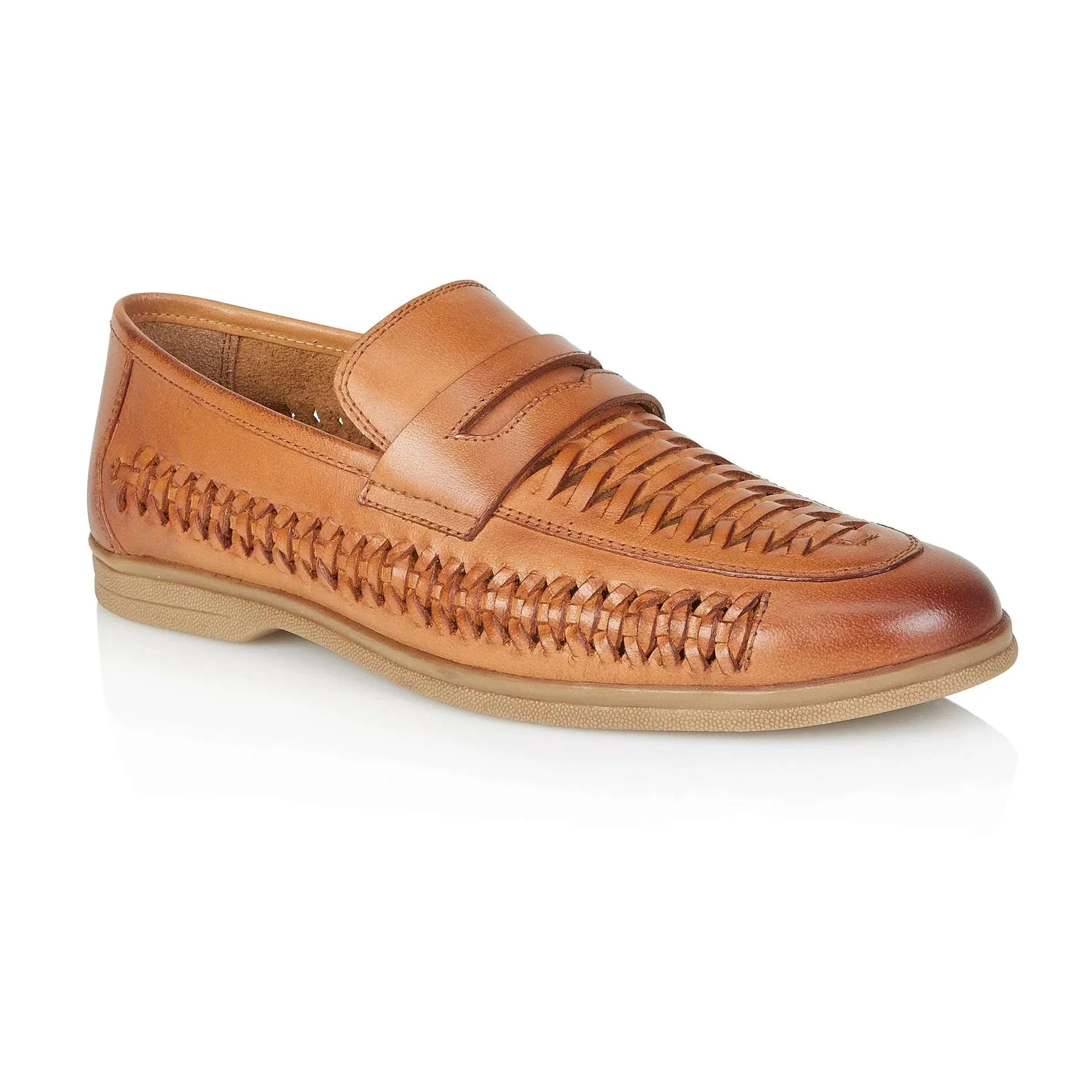 Silver Street London PERTH Mens Loafers Tan