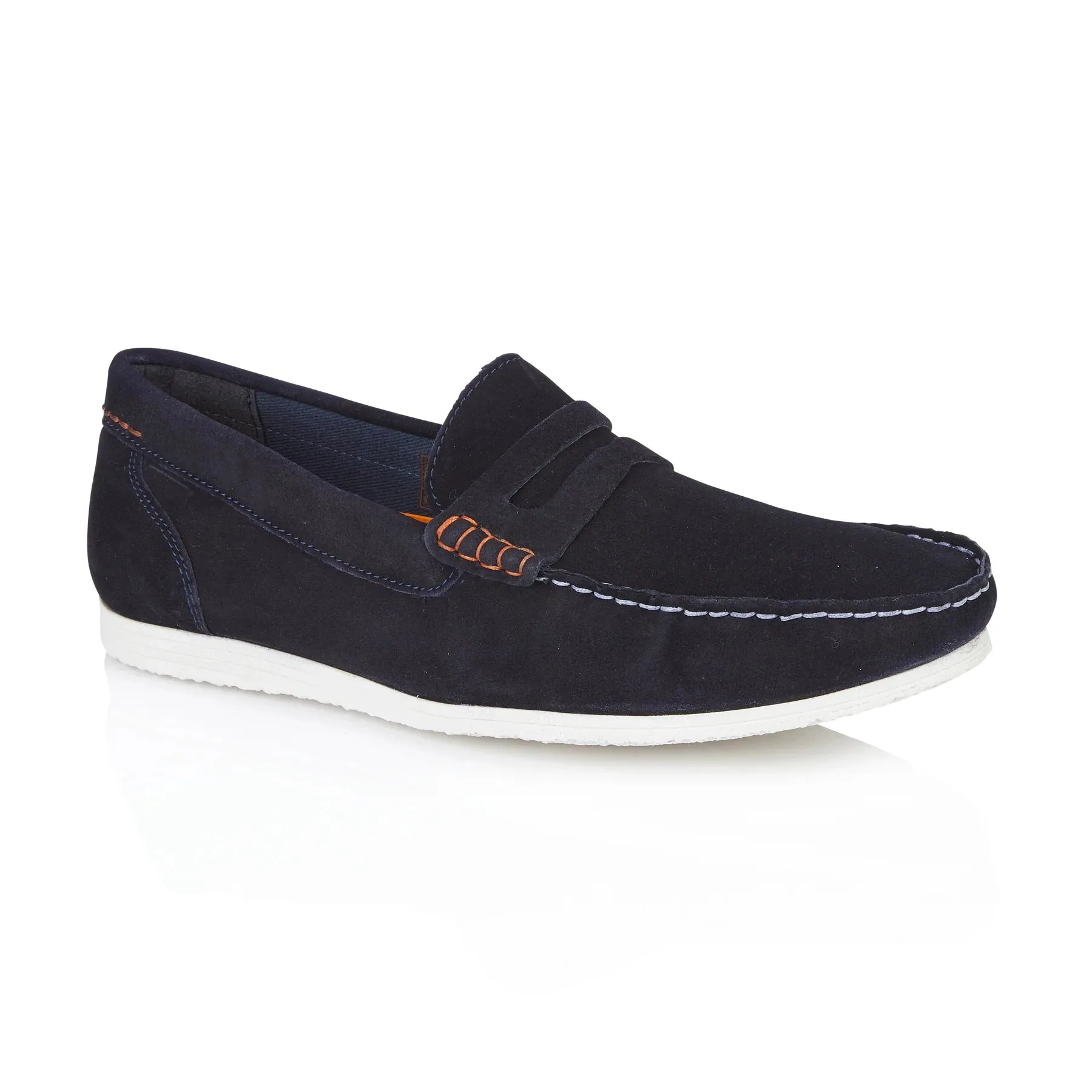 Silver Street London STANHOPE Mens Loafers Blue