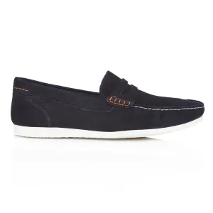 Silver Street London STANHOPE Mens Loafers Blue
