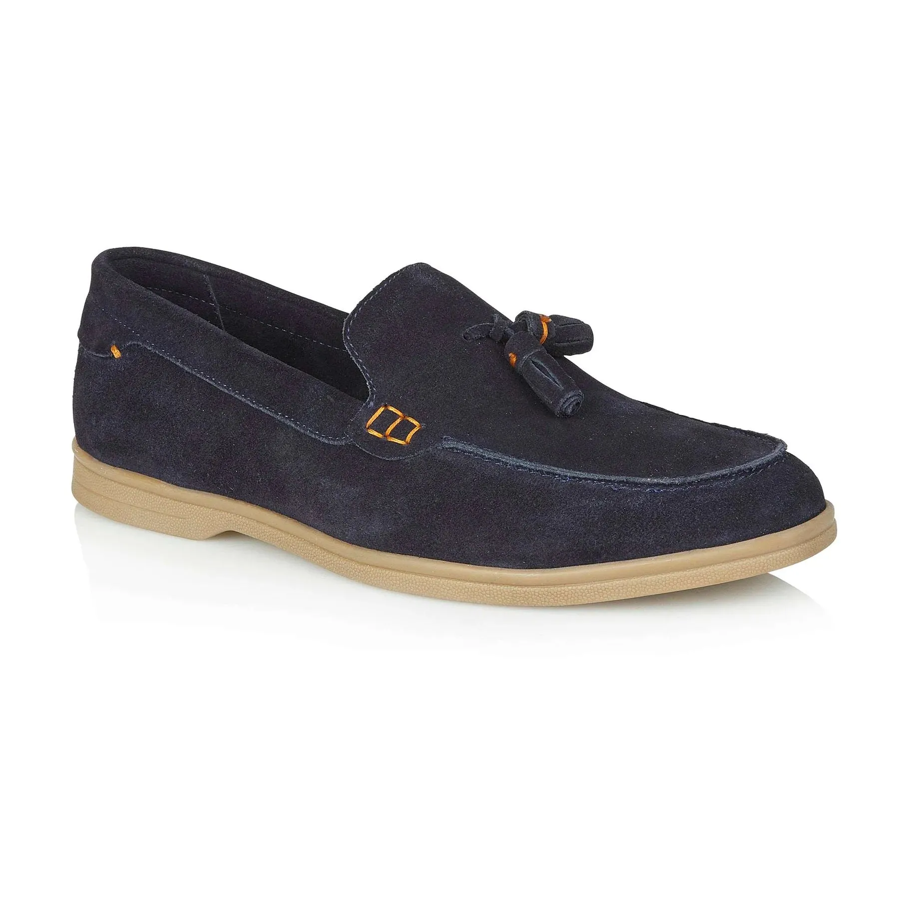 Silver Street London WEMBLEY Mens Loafers Blue