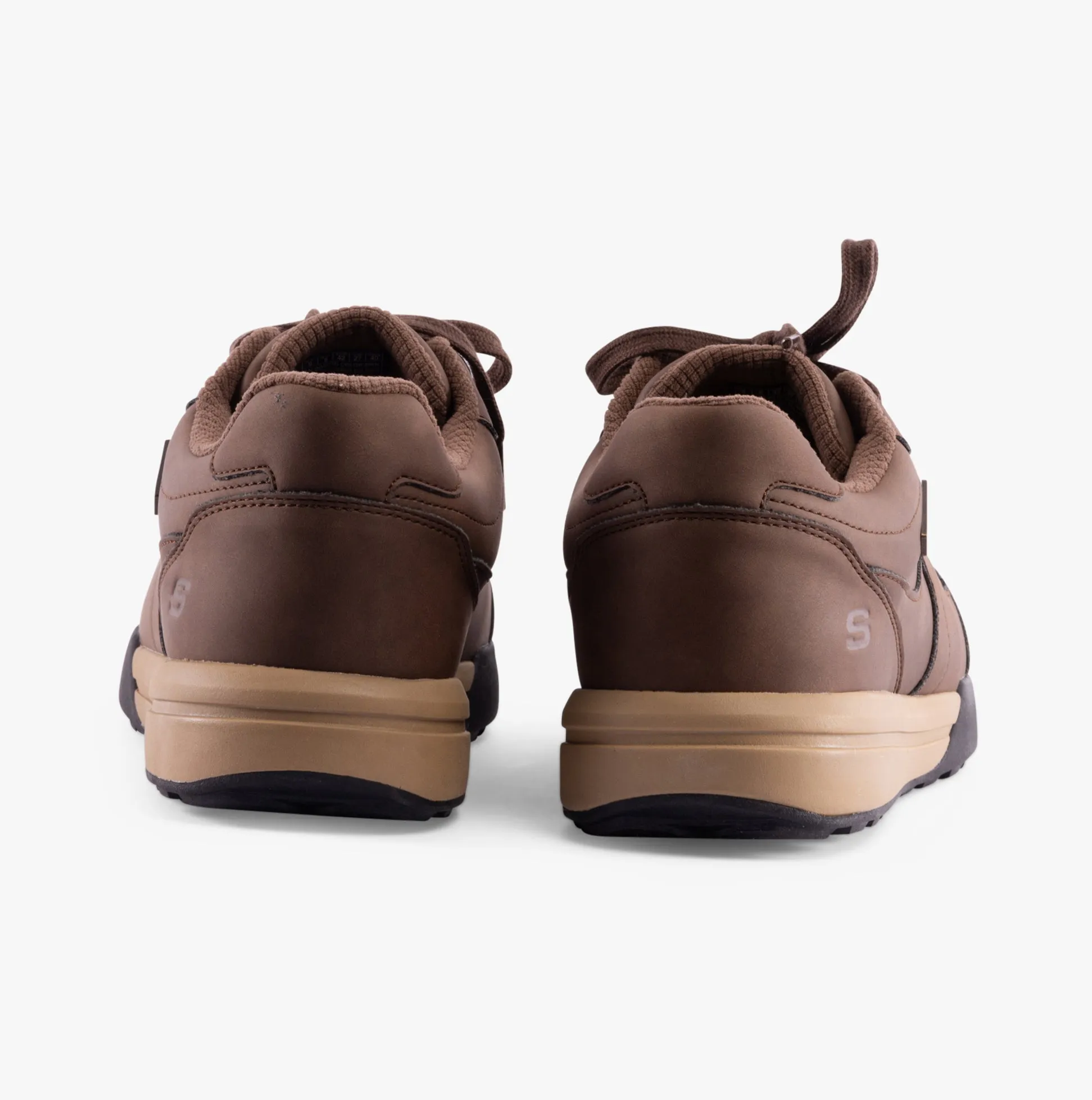 Skechers 205236/BRN NETSON - GANDER Mens Trainers Brown