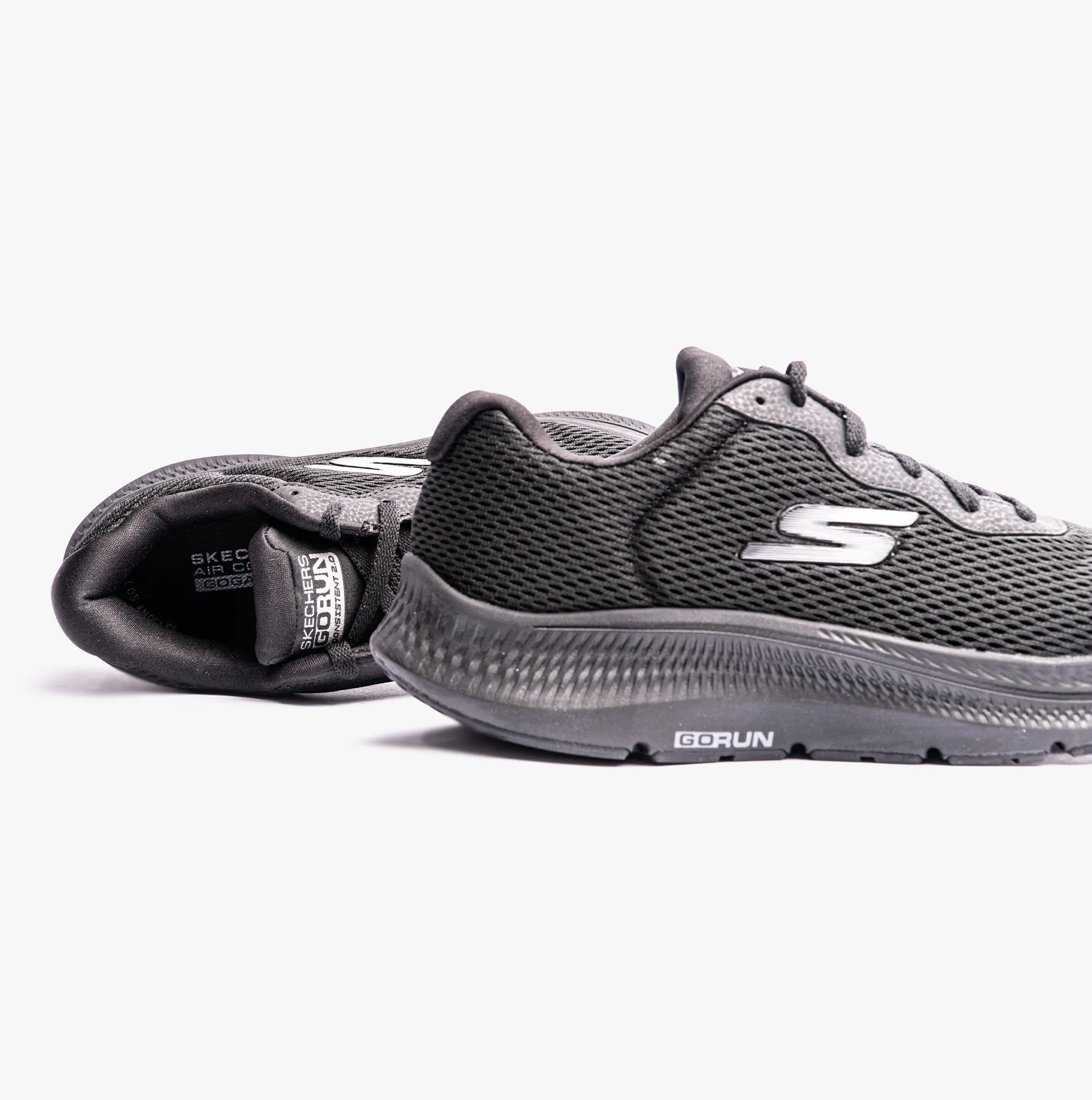 Skechers 220864/BBK GO RUN CONSISTENT 2.0 Mens Trainers Black
