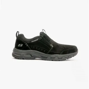 Skechers 237282/BBK OAK CANYON-RYDOCK Mens Suede Slip-On Black