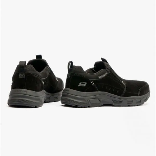 Skechers 237282/BBK OAK CANYON-RYDOCK Mens Suede Slip-On Black