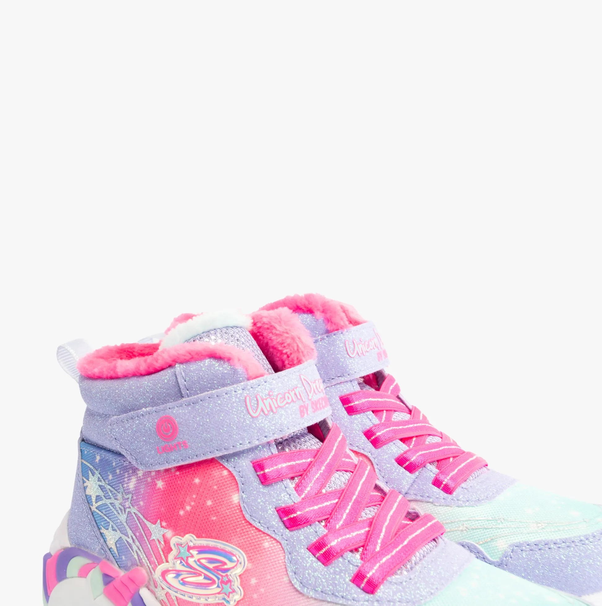 Skechers 303057L/LVHP UNICORN DREAMS - MAGICAL COVE Girls Trainers Lavender/Hot Pink