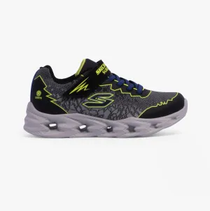 Skechers 400603L/BKY S  VORTEX 2.0 - ZORENTO Boys Trainers Black/Yellow