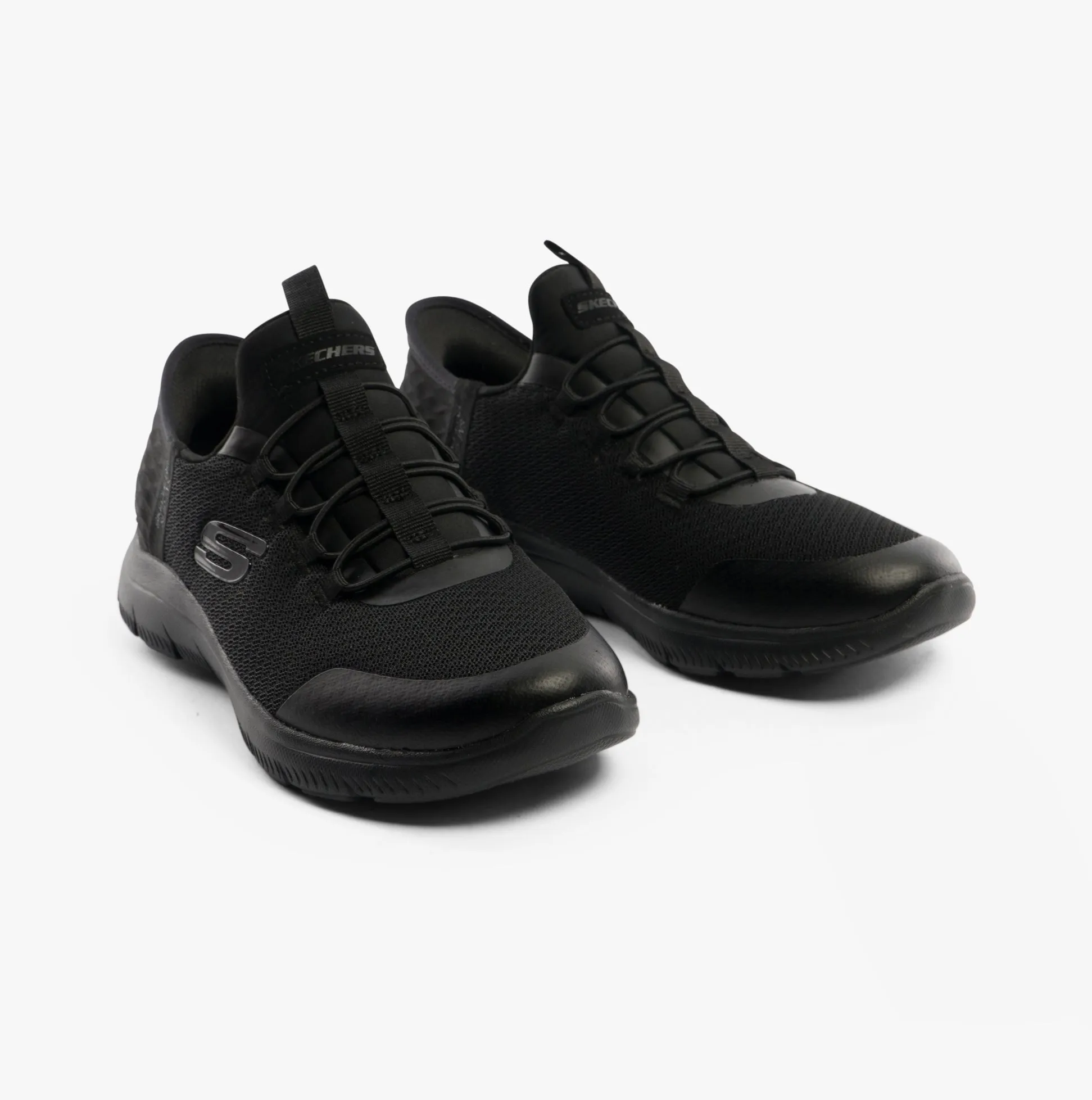 Skechers 403833L/BBK SUMMITS - HIGH RANGE Boys Trainers Black