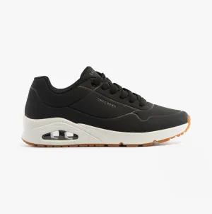 Skechers 52458/BLK UNO-STAND ON AIR Mens Trainers Black