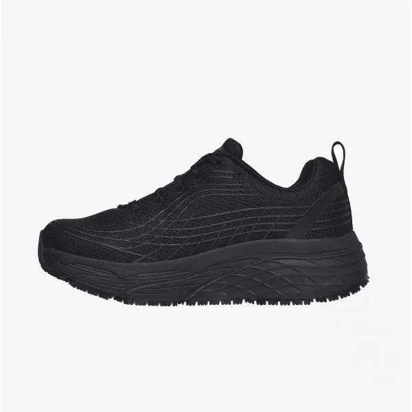 Skechers Work 108016EC/BLK MAX CUSHIONING ELITE SR Womens Mesh Trainers Black