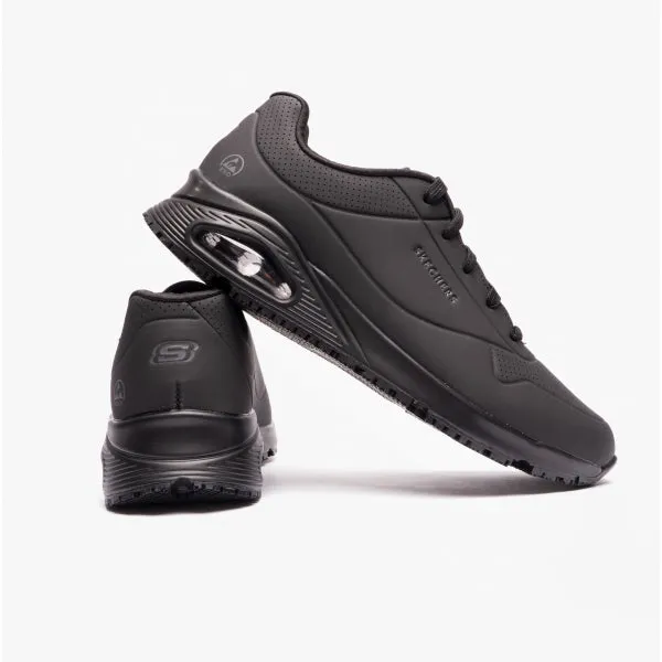 Skechers Work 200054EC/BLK 200054EC UNO SR - SUTAL Mens Trainers Black