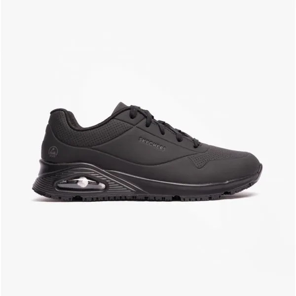 Skechers Work 200054EC/BLK 200054EC UNO SR - SUTAL Mens Trainers Black