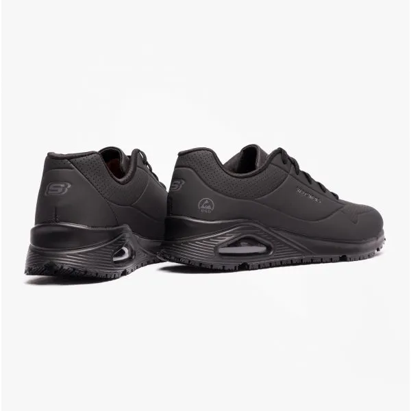 Skechers Work 200054EC/BLK 200054EC UNO SR - SUTAL Mens Trainers Black