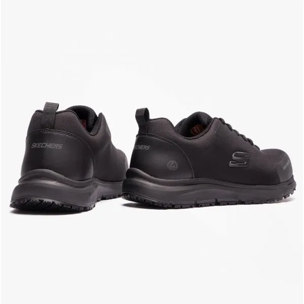 Skechers Work 200090EC/BLK ULMUS Mens Trainers Black
