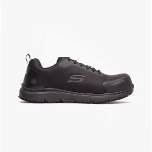 Skechers Work 200090EC/BLK ULMUS Mens Trainers Black