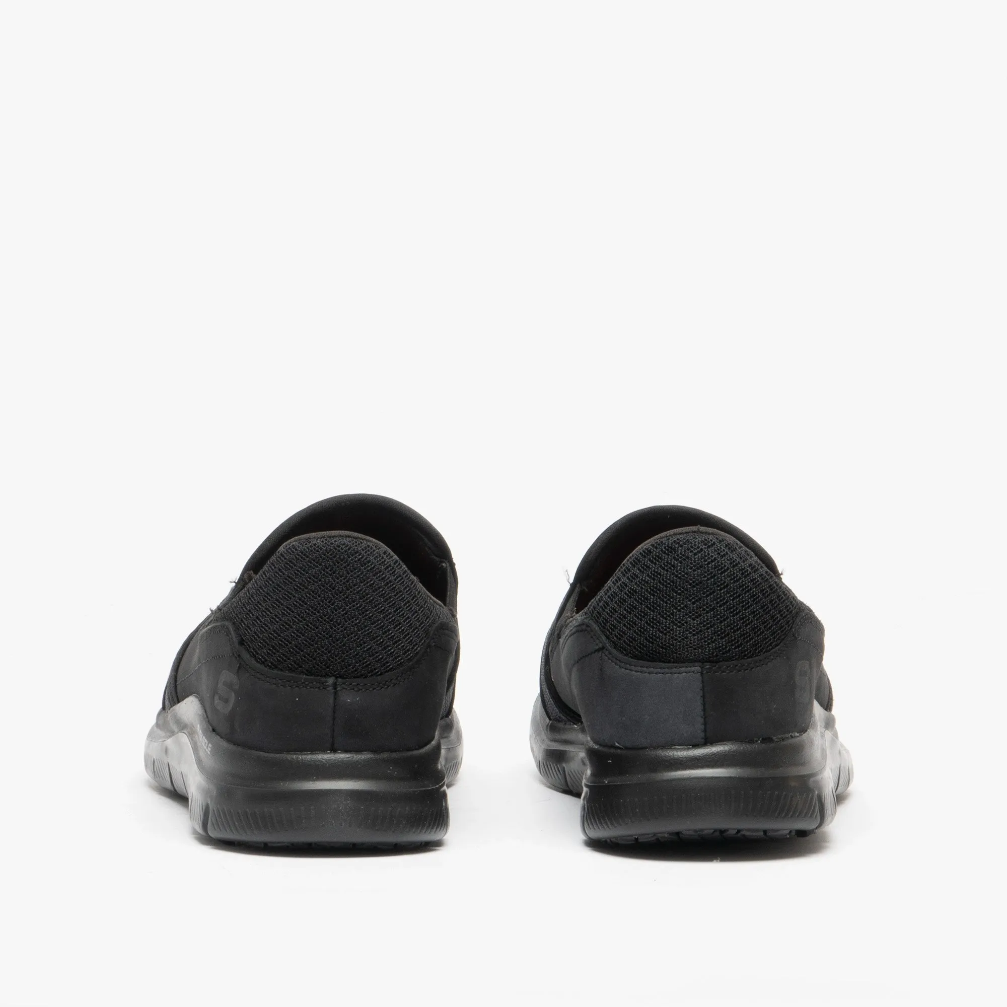 Skechers Work 76580EC/BLK RELAXED FIT: COZARD SR Womens Anti-Slip Trainers Black