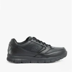 Skechers Work 77156EC/BLK NAMPA SR Mens Slip Resistant Trainers Black