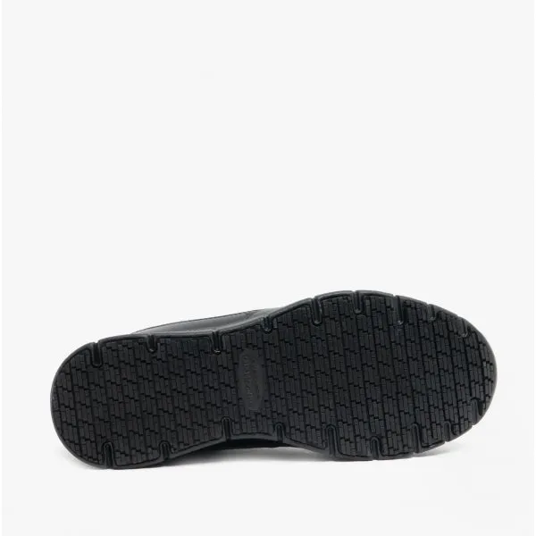 Skechers Work 77156EC/BLK NAMPA SR Mens Slip Resistant Trainers Black