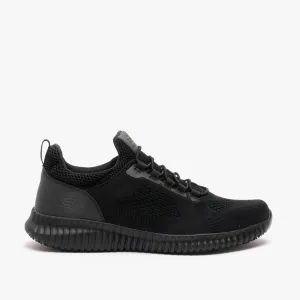 Skechers Work 77188EC/BLK CESSNOCK Mens Slip Resistant Trainers Black