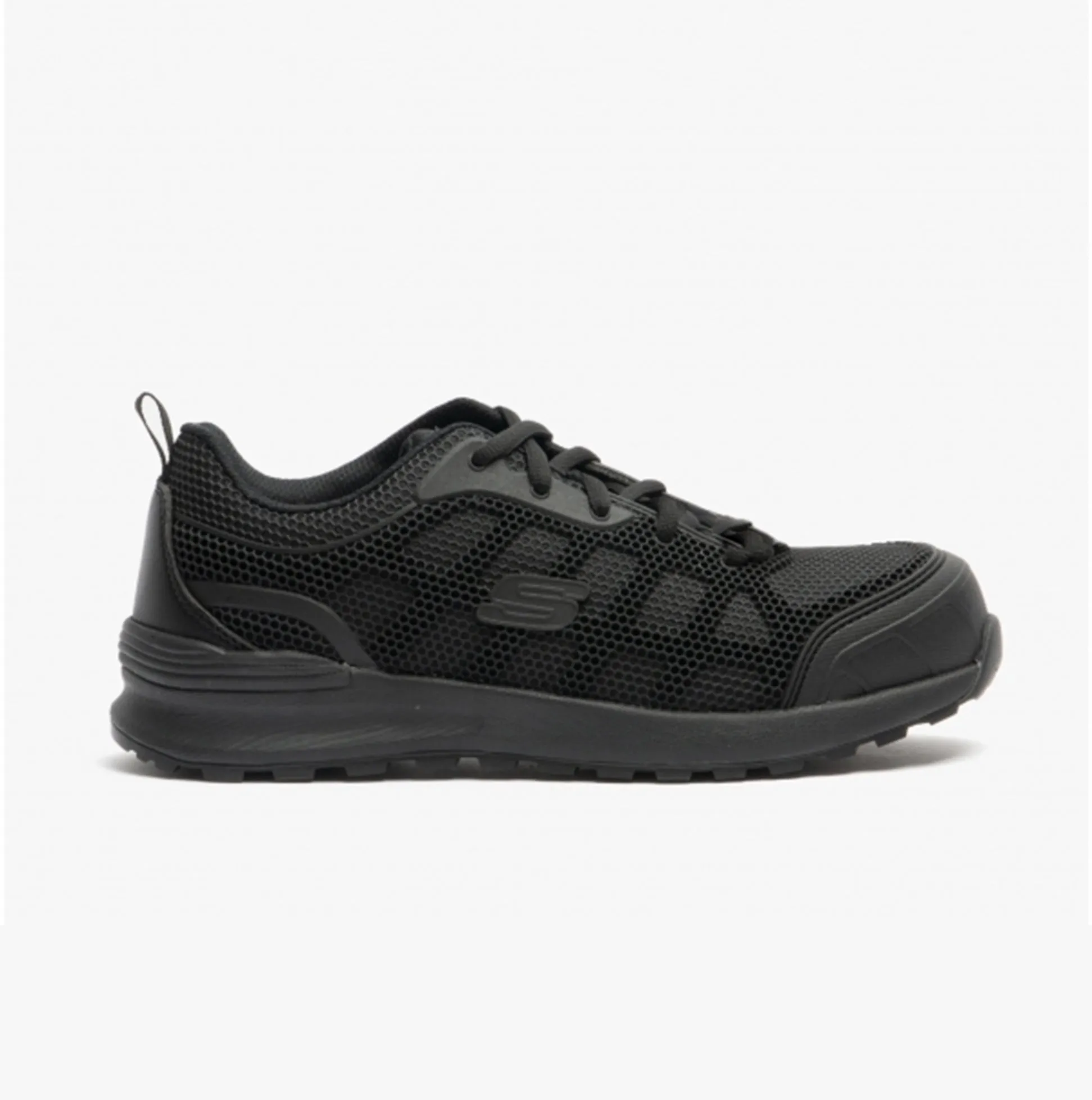 Skechers Work 77289EC/BBK BULKLIN AYAK Womens Safety Trainers Black