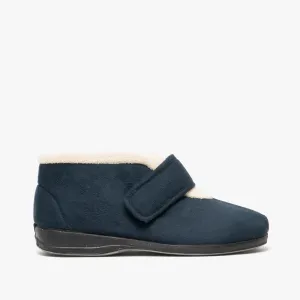 Sleepers AMELIA Womens Boot Slippers Navy
