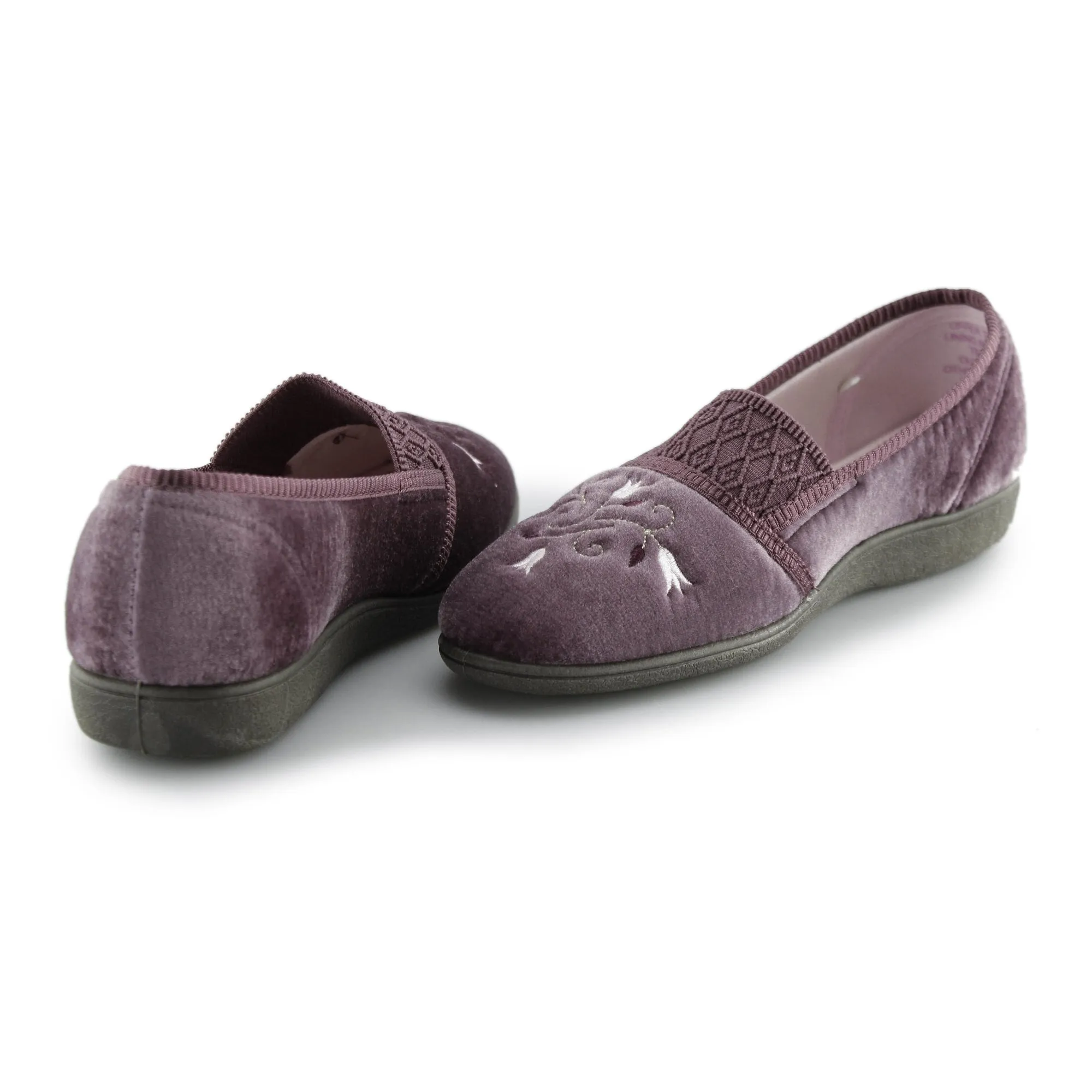 Sleepers INEZ Womens Full Slippers Heather