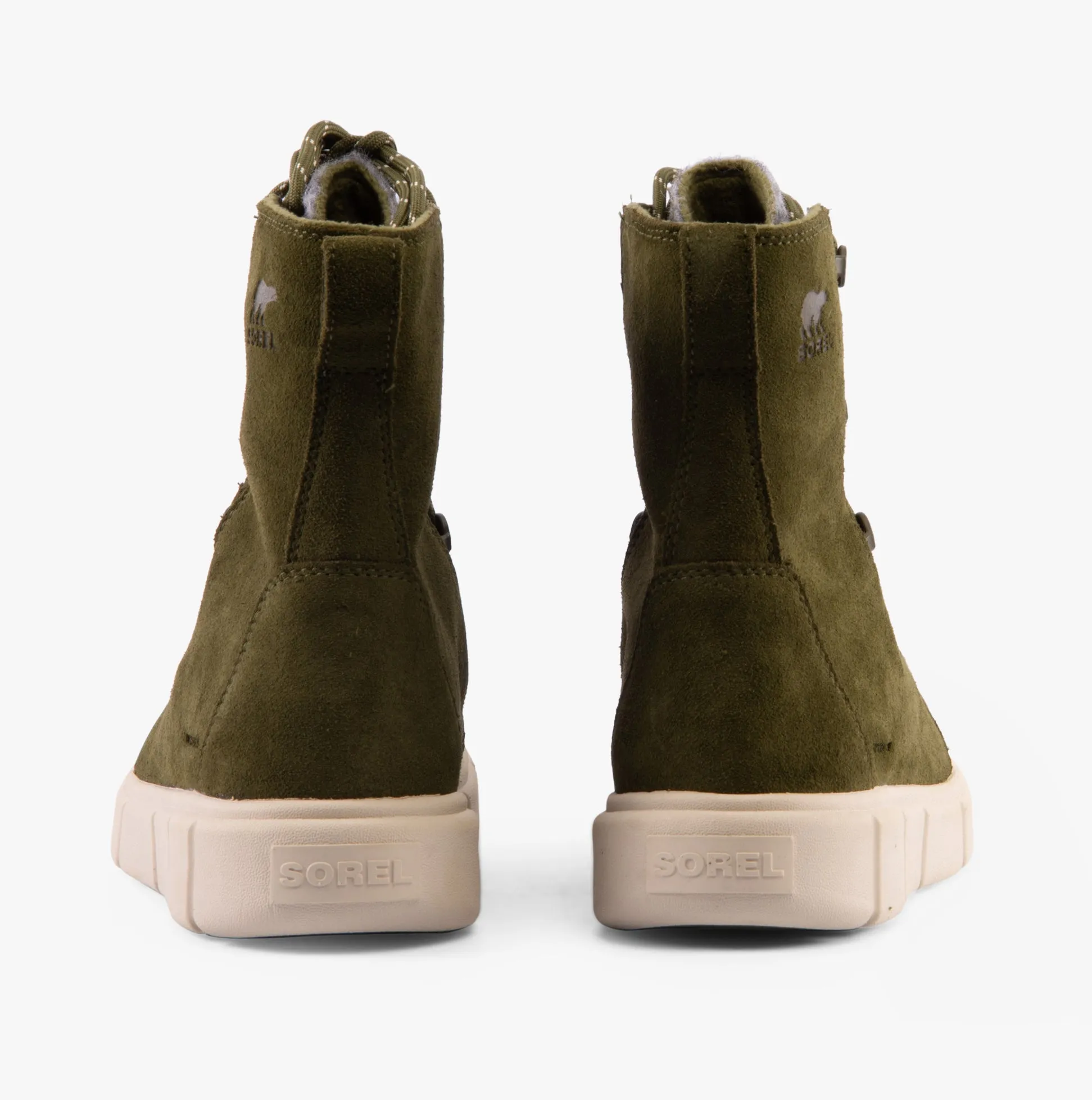 Sorel EXPLORER III JOAN Womens Winter Boots Green