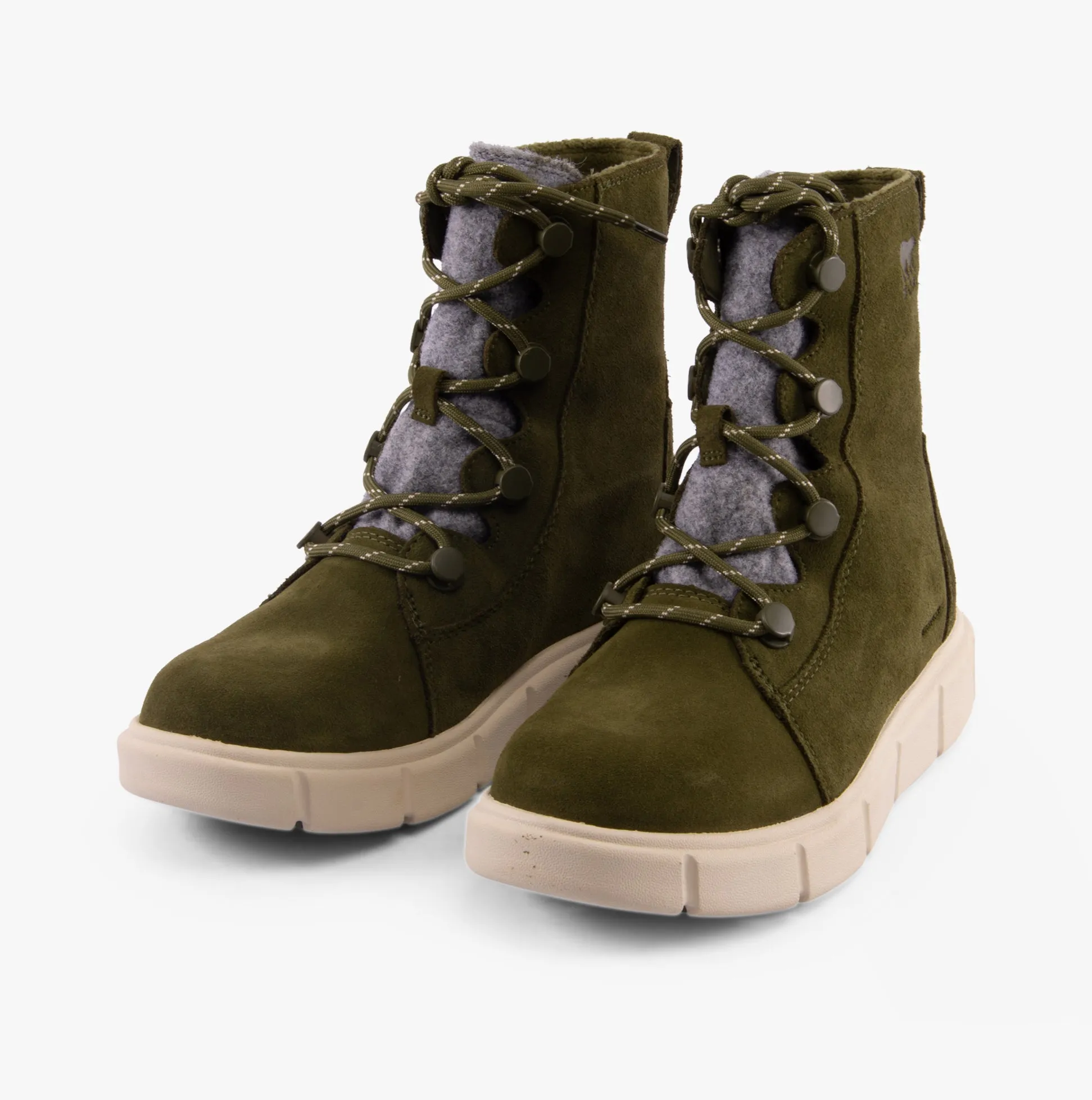 Sorel EXPLORER III JOAN Womens Winter Boots Green