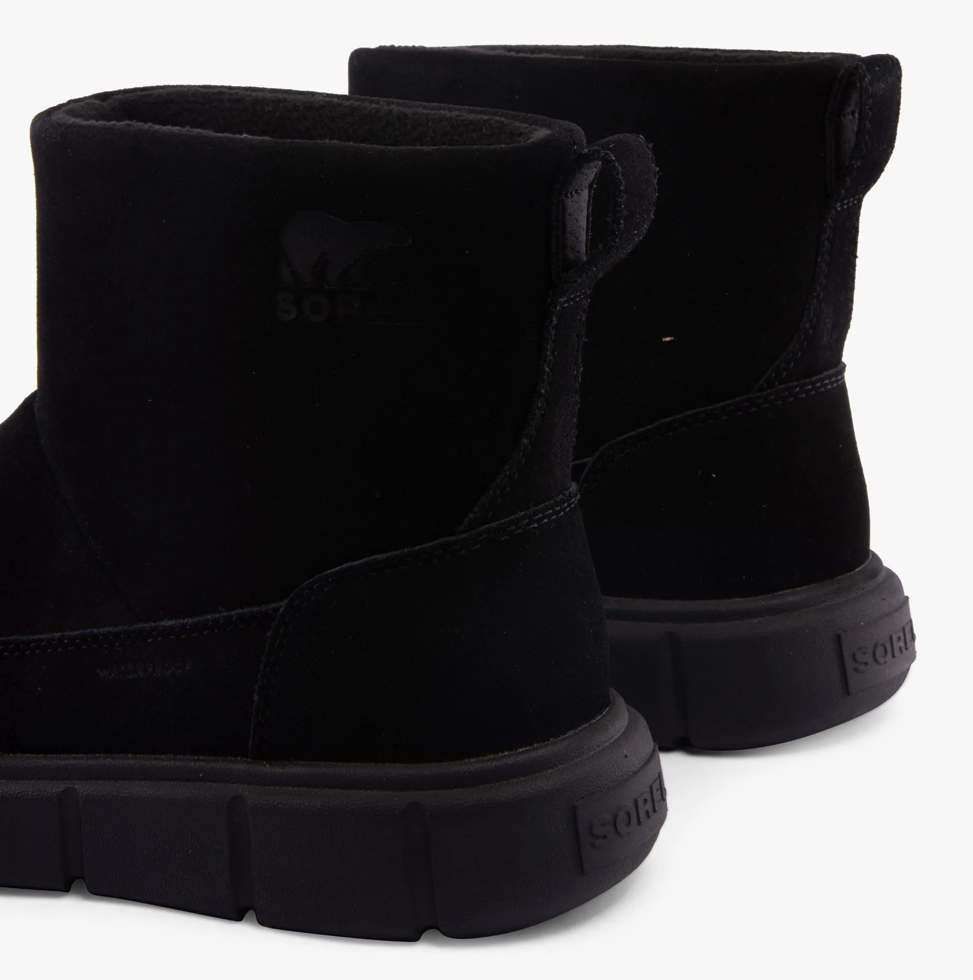Sorel EXPLORER III SLIP-ON Womens Winter Boots Black