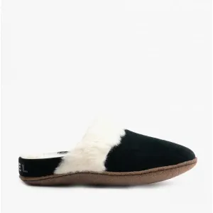 Sorel NAKISKA SLIDE II Womens Mule Slippers Black/Natural