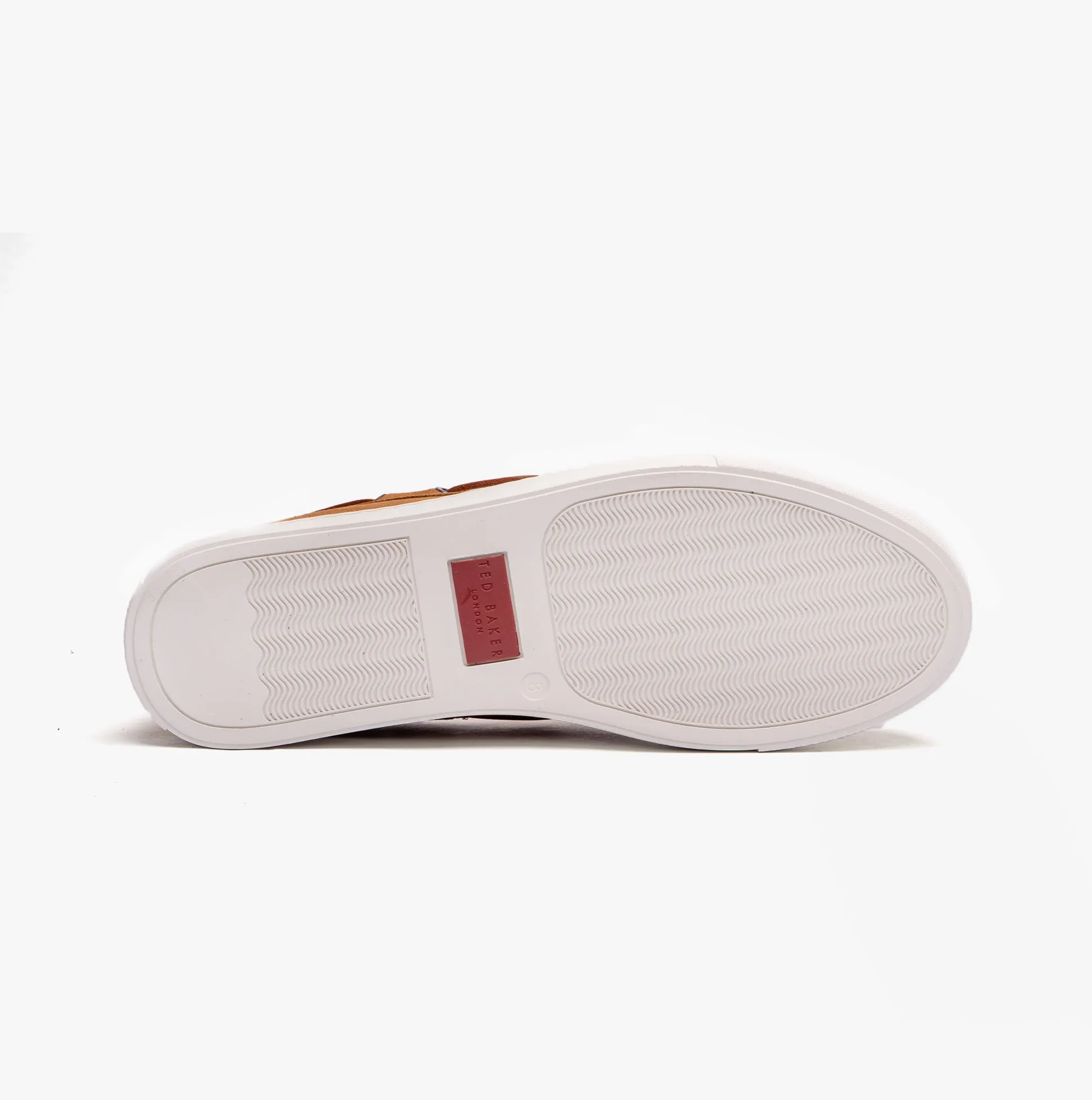 Ted Baker EUENS Mens Boat Shoes Tan