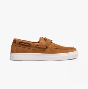 Ted Baker EUENS Mens Boat Shoes Tan