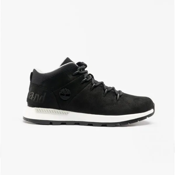Timberland SPRINT TREKKER MID Womens Leather Boots Black Nubuck