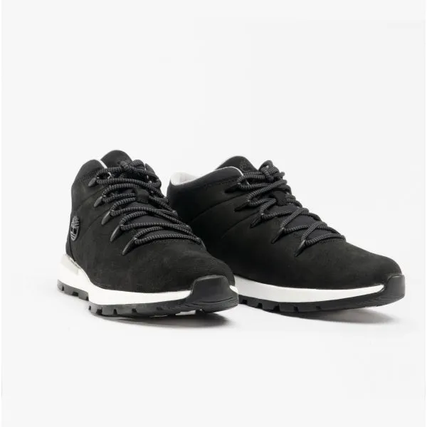 Timberland SPRINT TREKKER MID Womens Leather Boots Black Nubuck