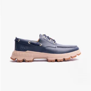 Timberland TBL Originals Ultra Lthr MT Ox Mens Full Grain Boat Shoes Navy