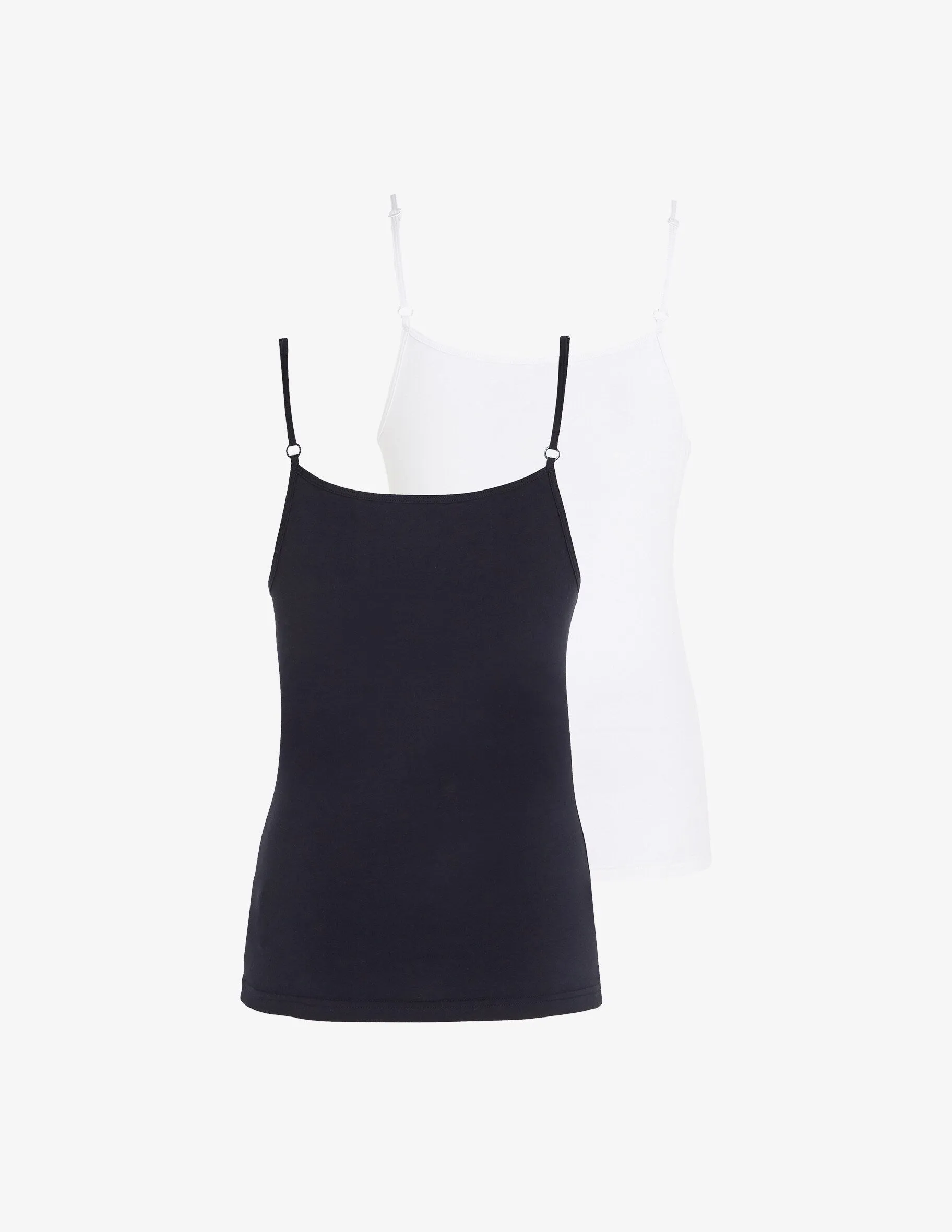 Tommy Hilfiger CAMI 2 Pack Womens Underwear White/Desert Sky