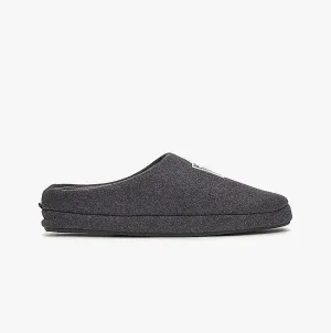 Tommy Hilfiger FLAG WARM FELT HOUSE Mens Mule Slippers Dark Ash
