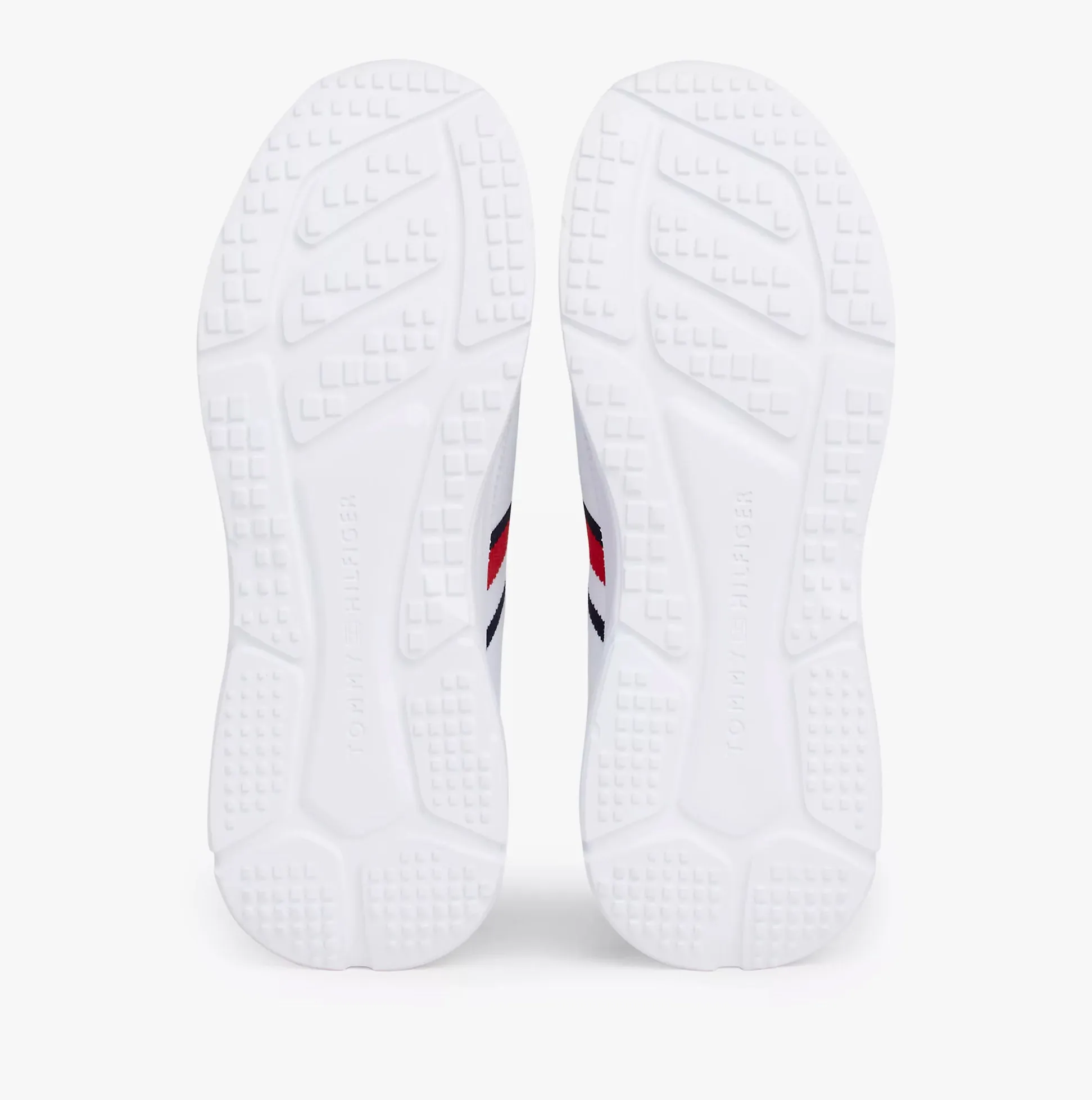 Tommy Hilfiger MODERN RUNNER KNIT S Mens Trainers White