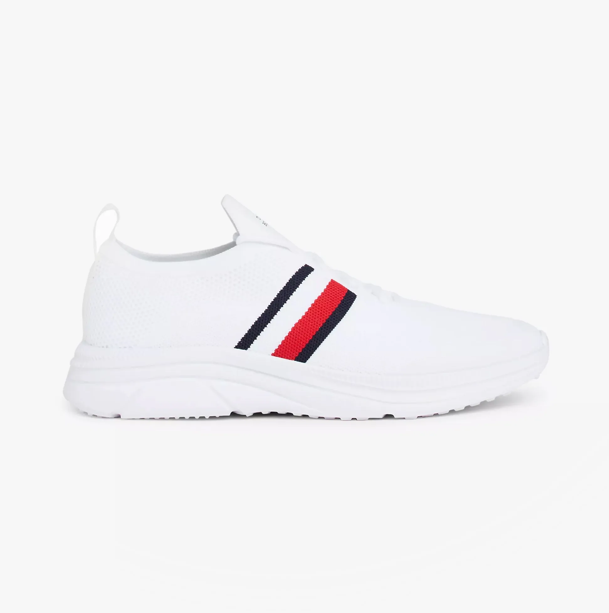 Tommy Hilfiger MODERN RUNNER KNIT S Mens Trainers White