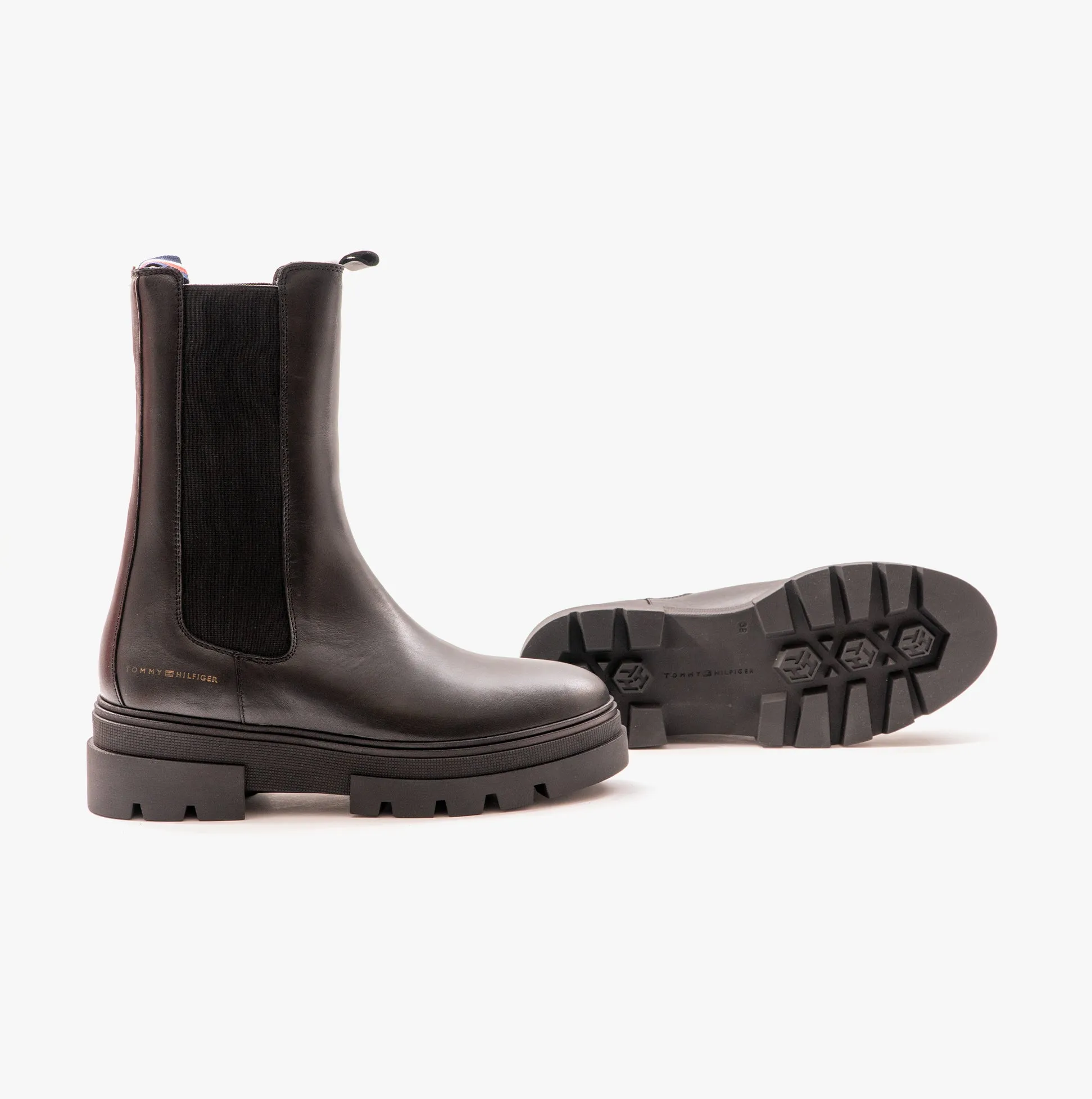 Tommy Hilfiger MONOCHROMATIC Womens Boots Black