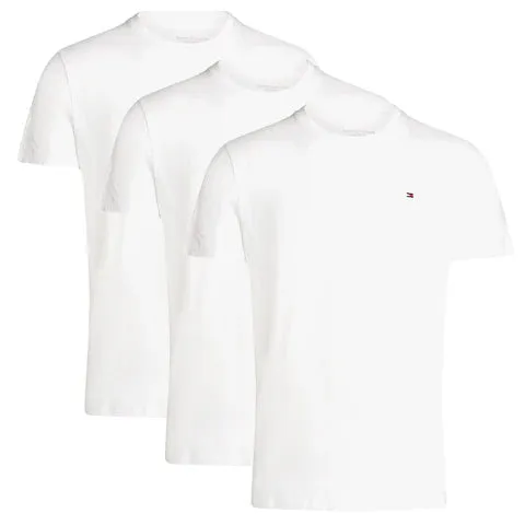 Tommy Hilfiger SIGNATURE COTTON Mens  3 Pack T Shirts Multicoloured