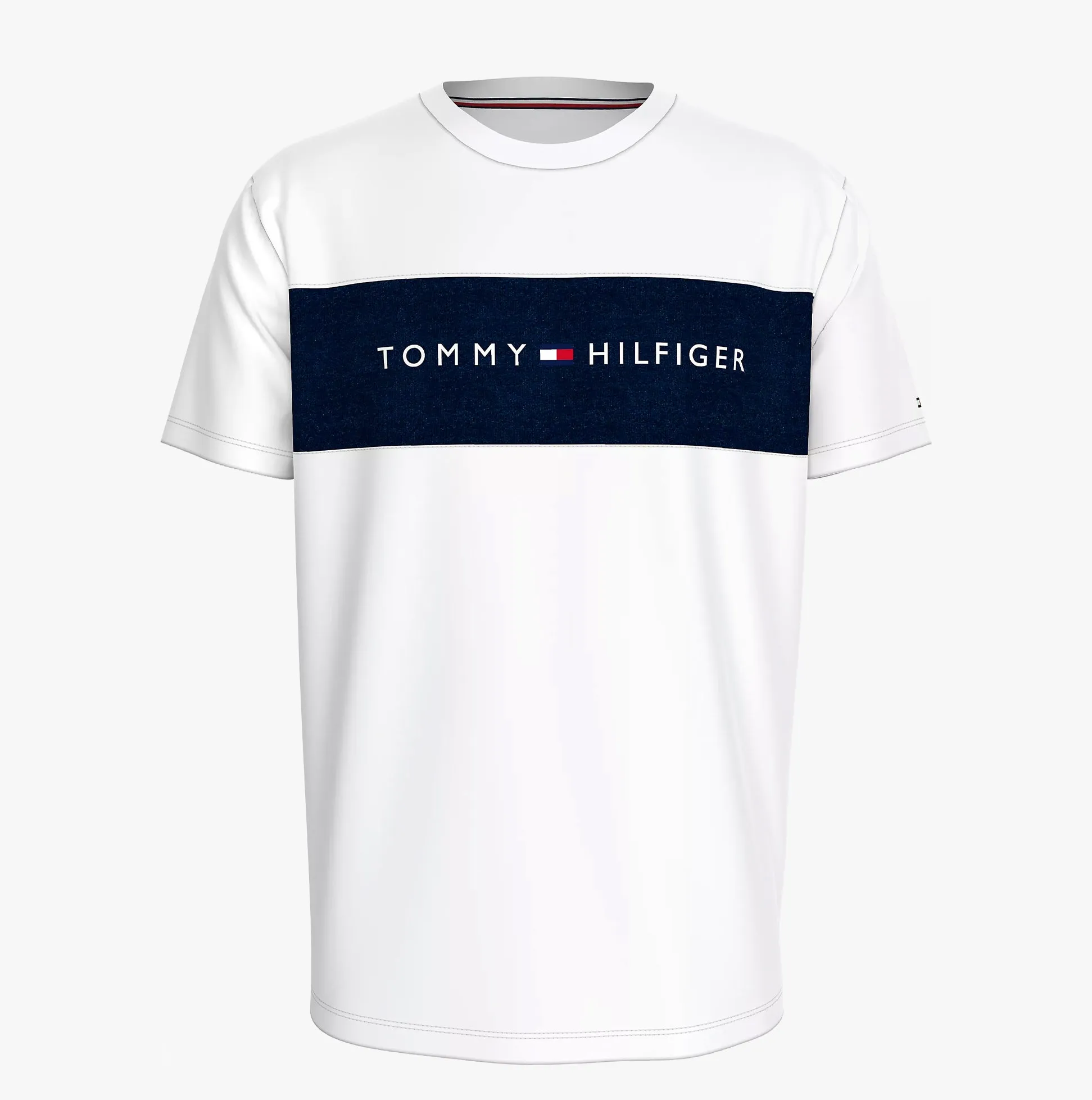 Tommy Hilfiger T-SHIRT BLO LOG Mens White