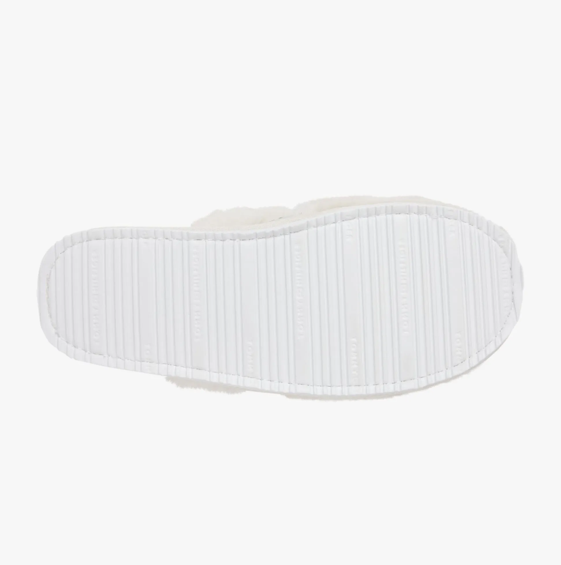 Tommy Hilfiger TOMMY FUR HOTEL  Womens Slippers Ancient White