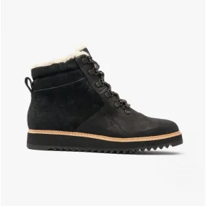 TOMS MOJAVE Womens Suede Waterproof Boots Black