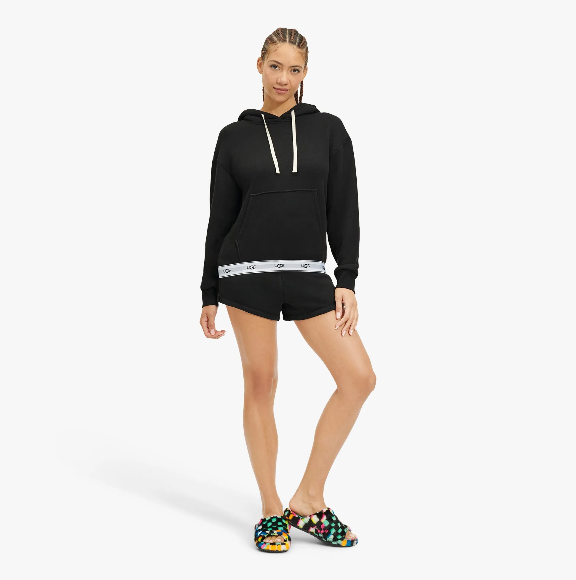 UGG LAWNA Womens Hoodie Black
