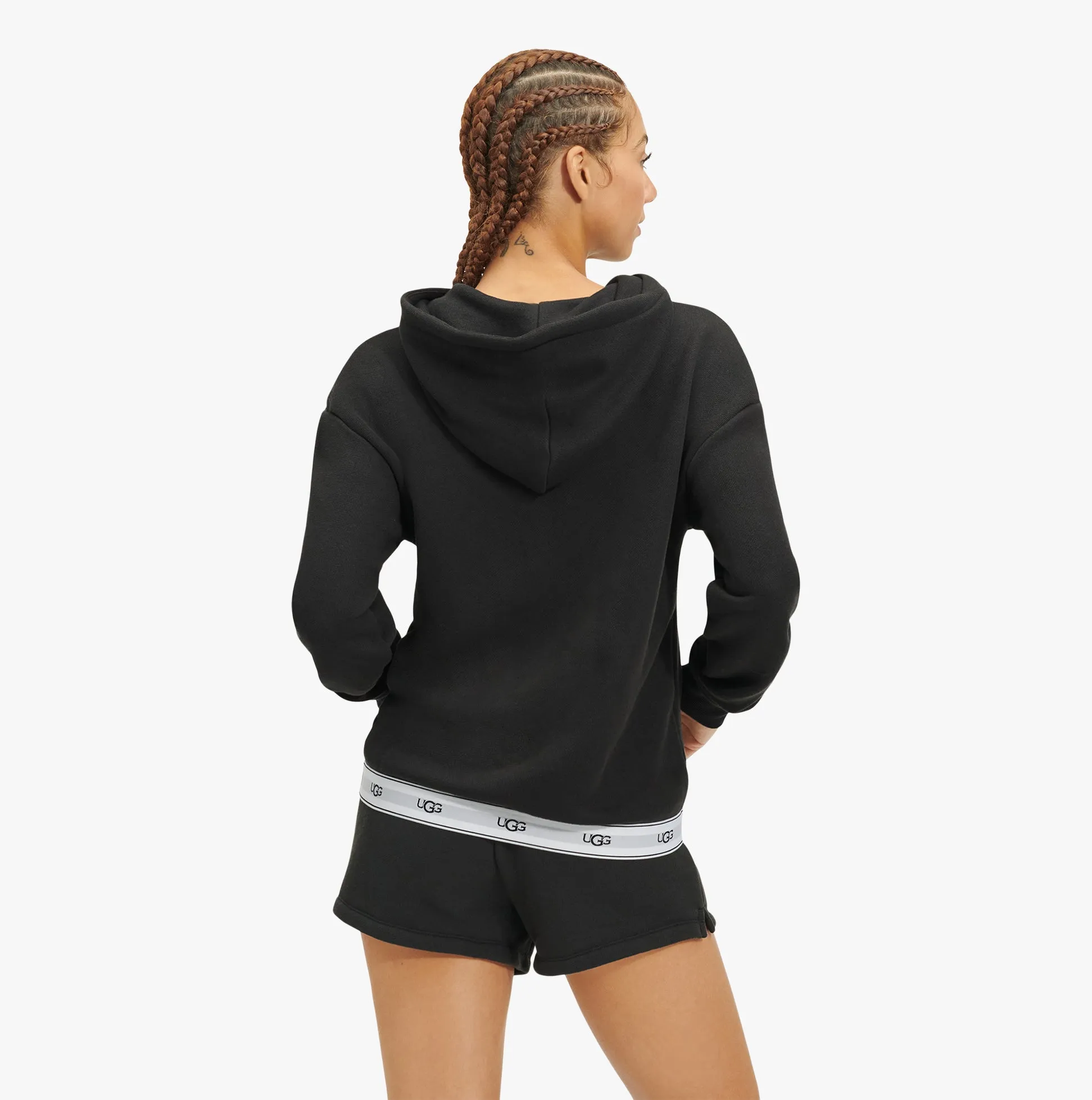 UGG LAWNA Womens Hoodie Black
