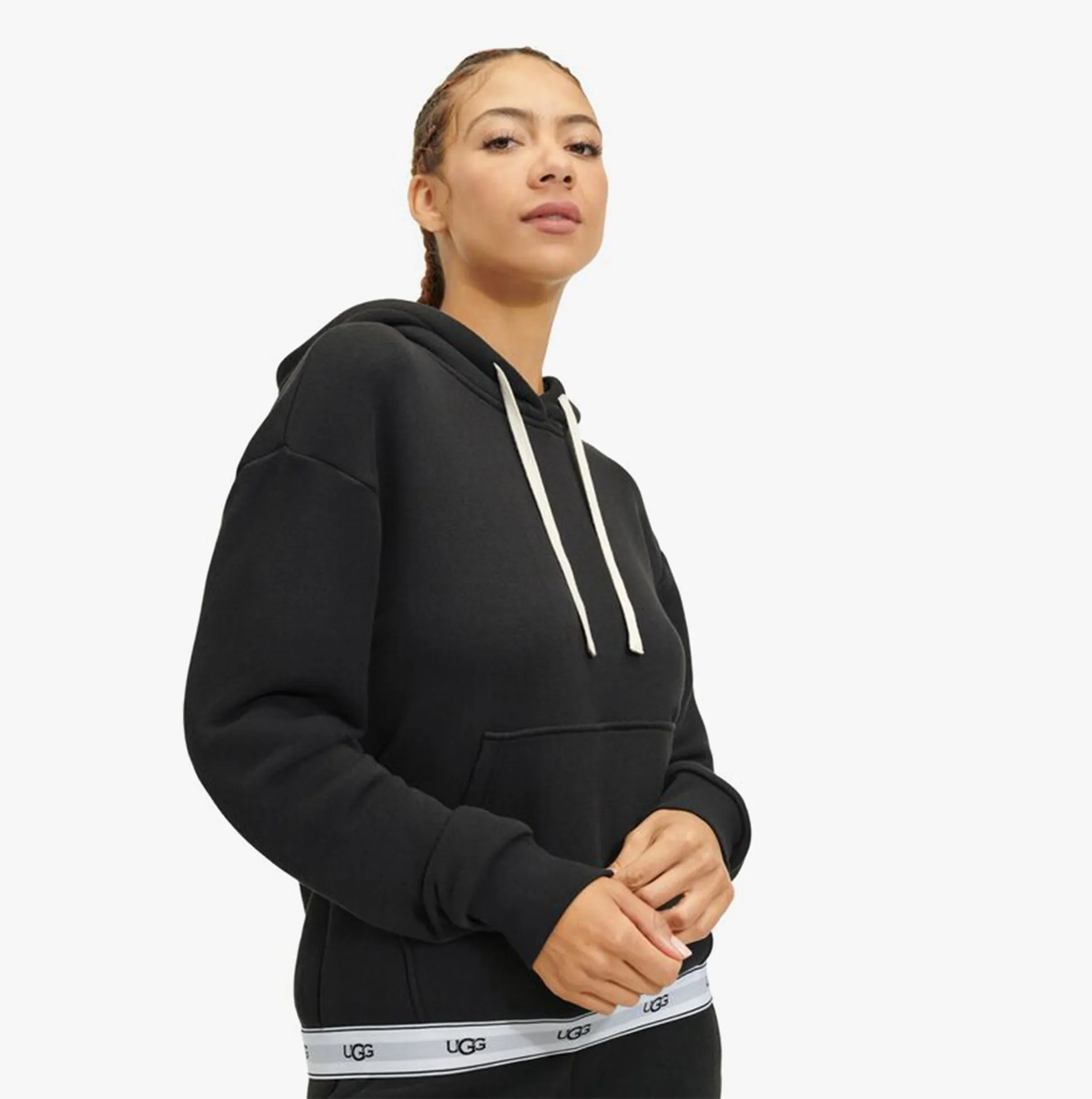 UGG LAWNA Womens Hoodie Black