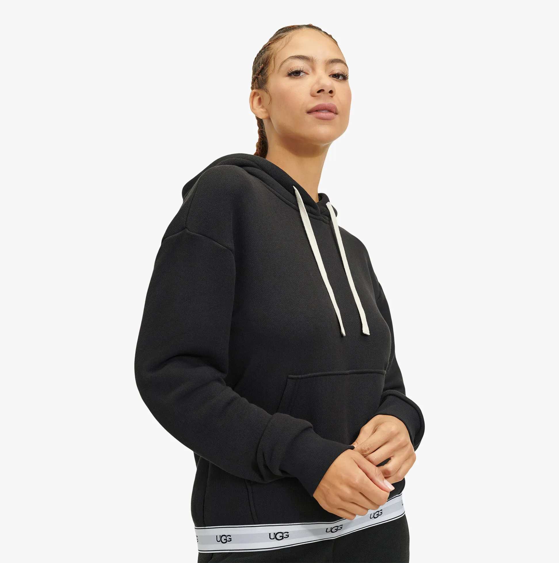 UGG LAWNA Womens Hoodie Black
