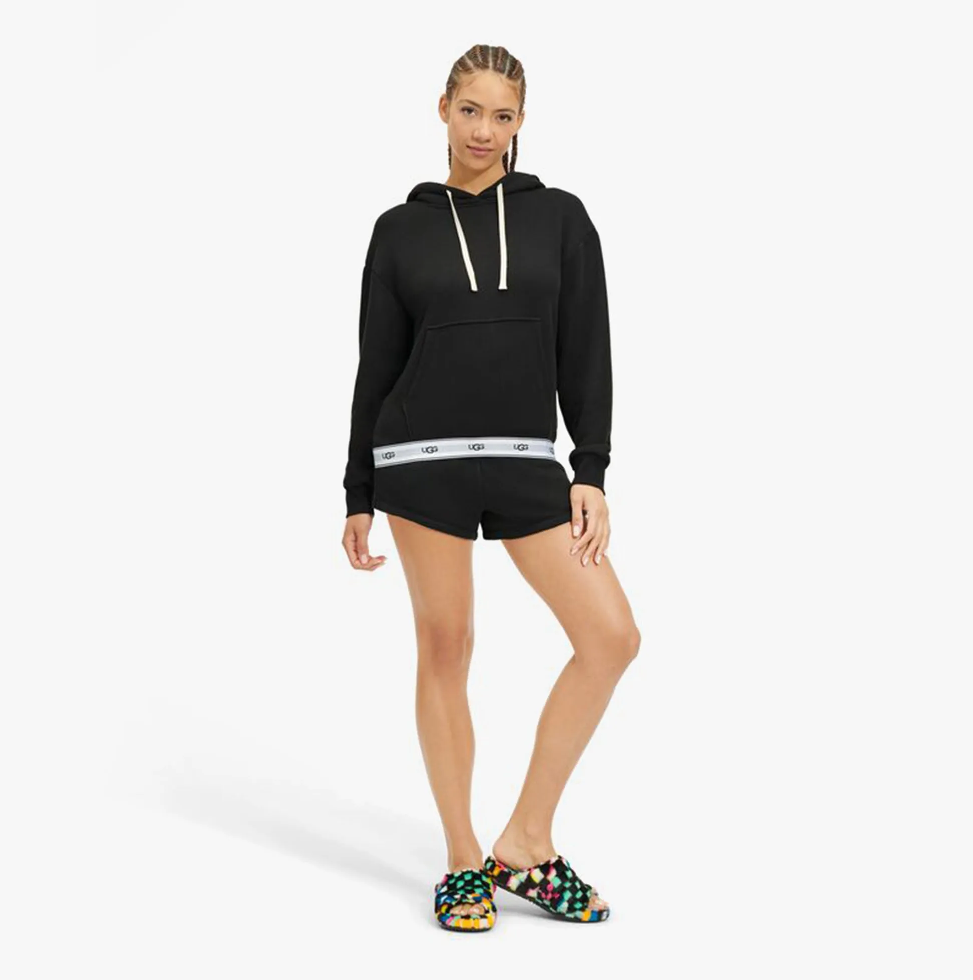 UGG LAWNA Womens Hoodie Black