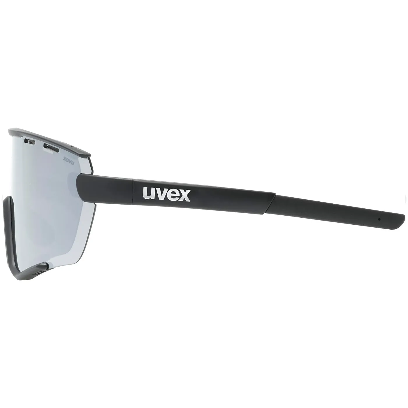 Uvex Sportstyle 236 set glasses - Black mat mirror silver